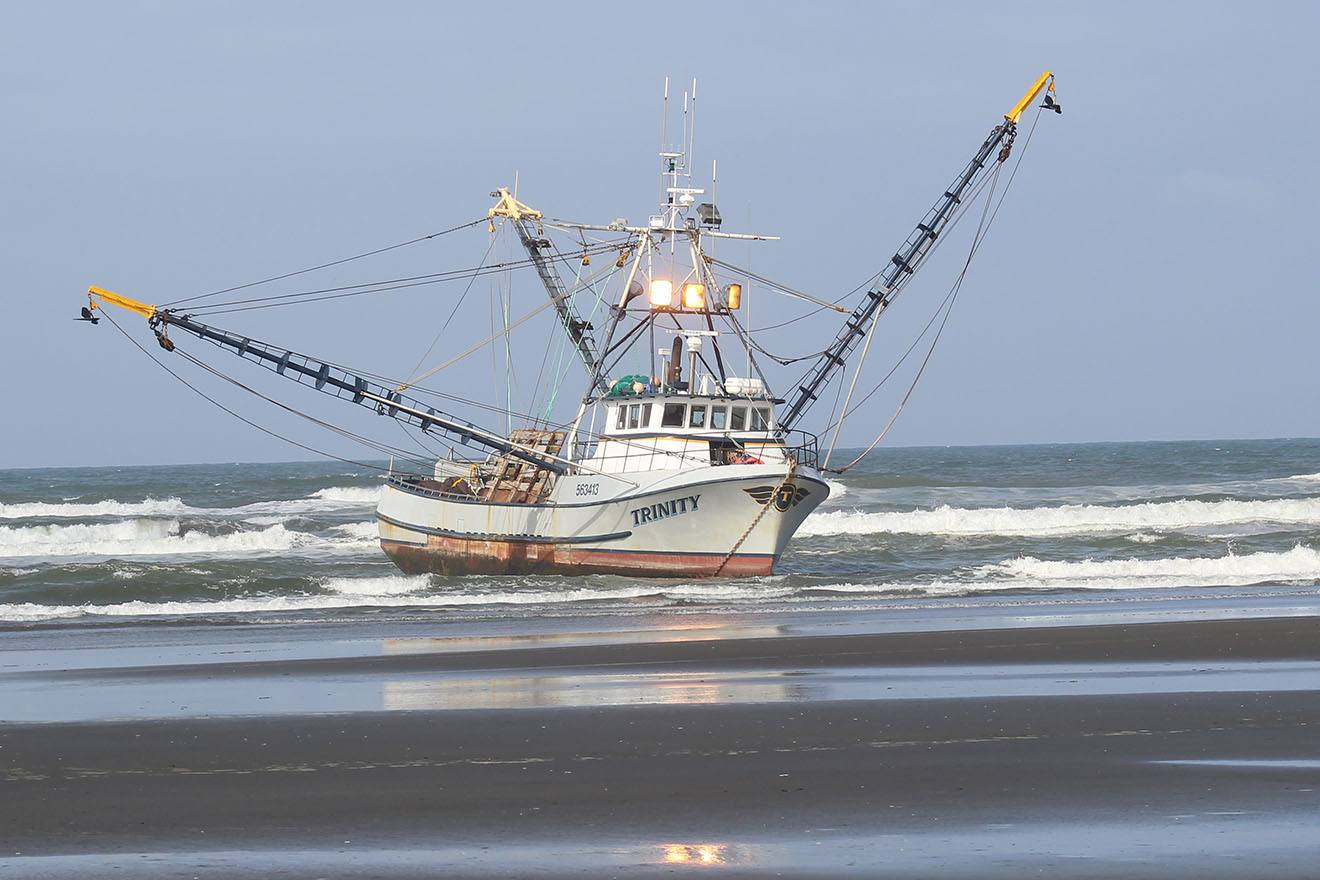 NCN911: Beached fishing boat; Missing person case