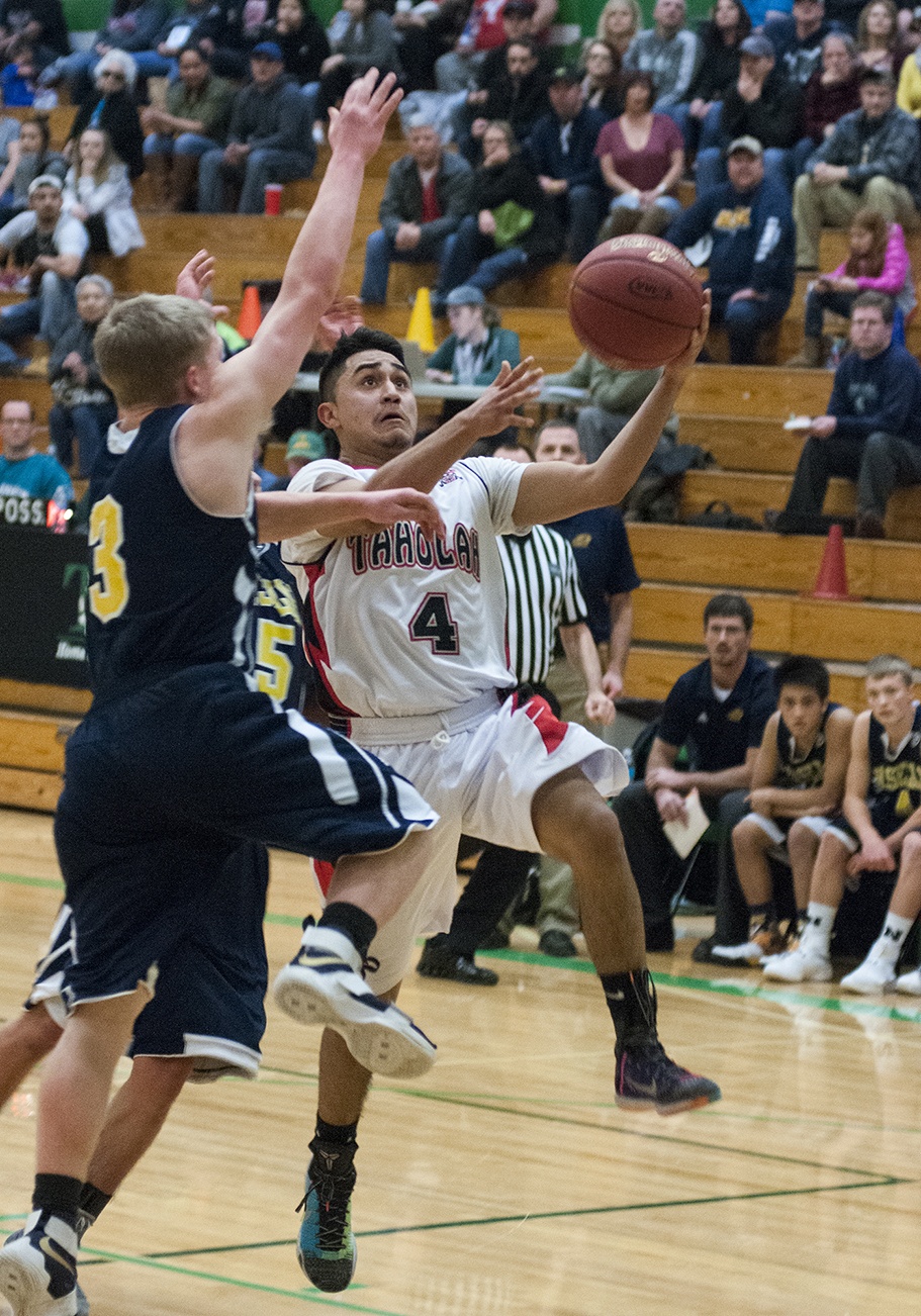Taholah boys fly by Naselle for state basketball berth