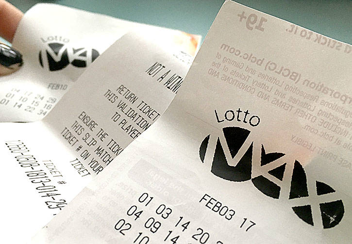 Winning ticket for Friday’s $25 million Lotto Max jackpot in B.C.