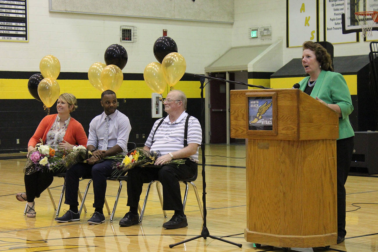 McCoy, Timpson, Buck honored by school district