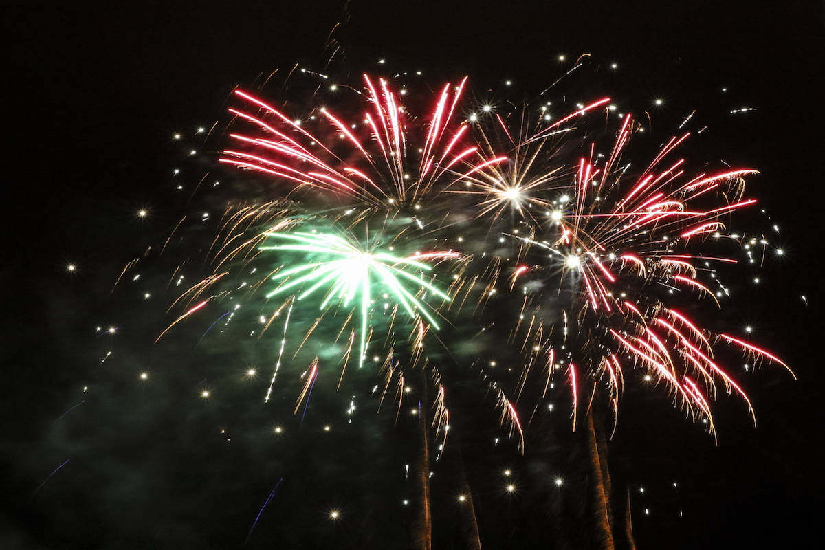 Fireworks show rescheduled for Saturday night