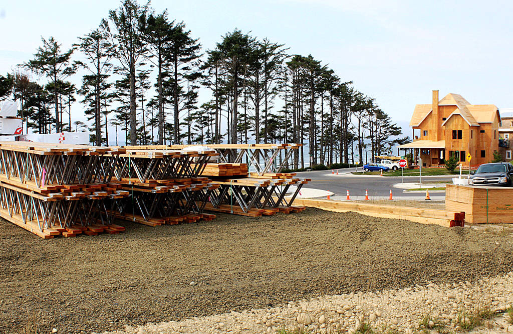 Angelo Bruscas/North Coast News: Construction has moved into a new phase at Seabrook.