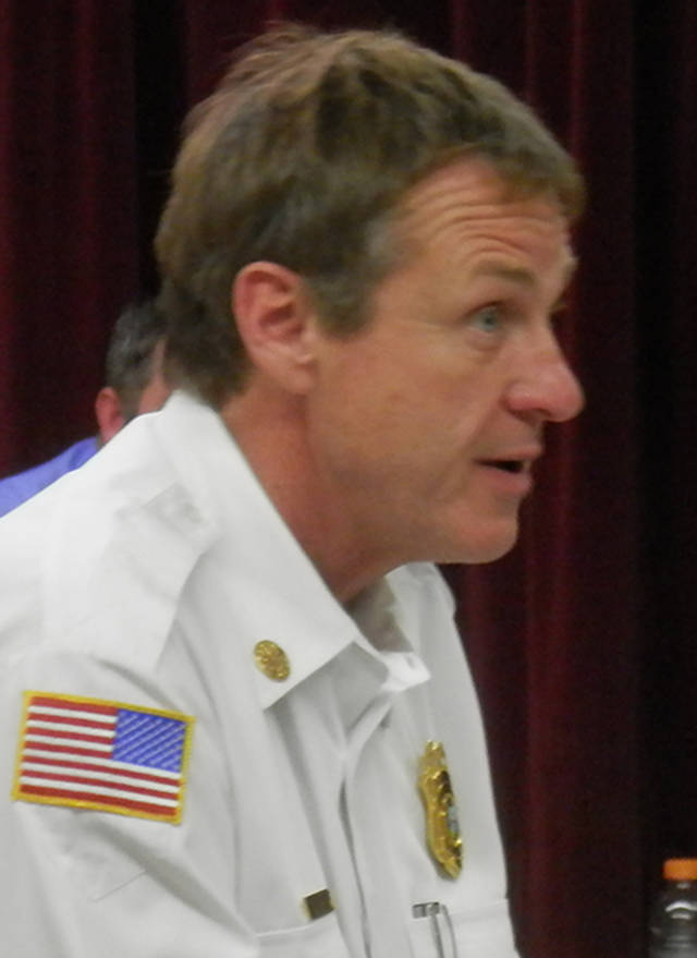 Ocean Shores Fire Chief David Bathke