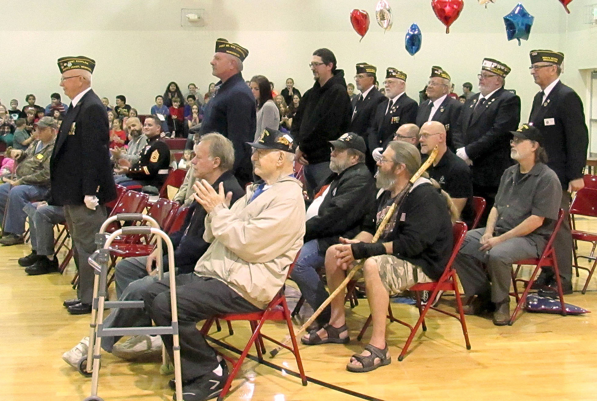 North Beach schools, students honor our Veterans