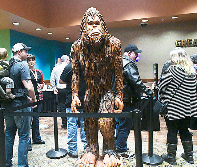 Sasquatch Festival photo: Bigfoot in all shapes and forms will be on hand at the Quinault Beach Resort and Casino this weekend.