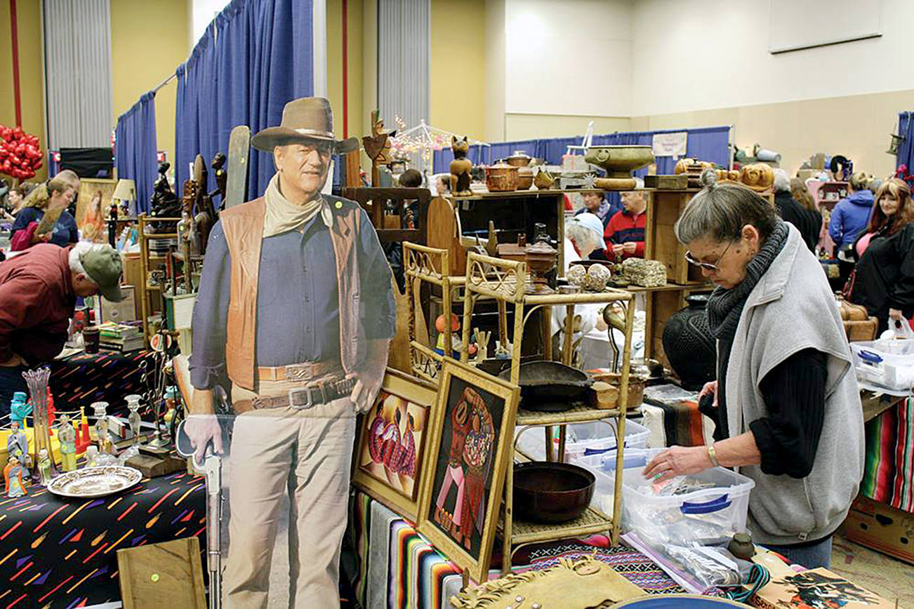 North Coast News photo The Renewed Antique Show is this weekend at the Ocean Shores Convention Center.