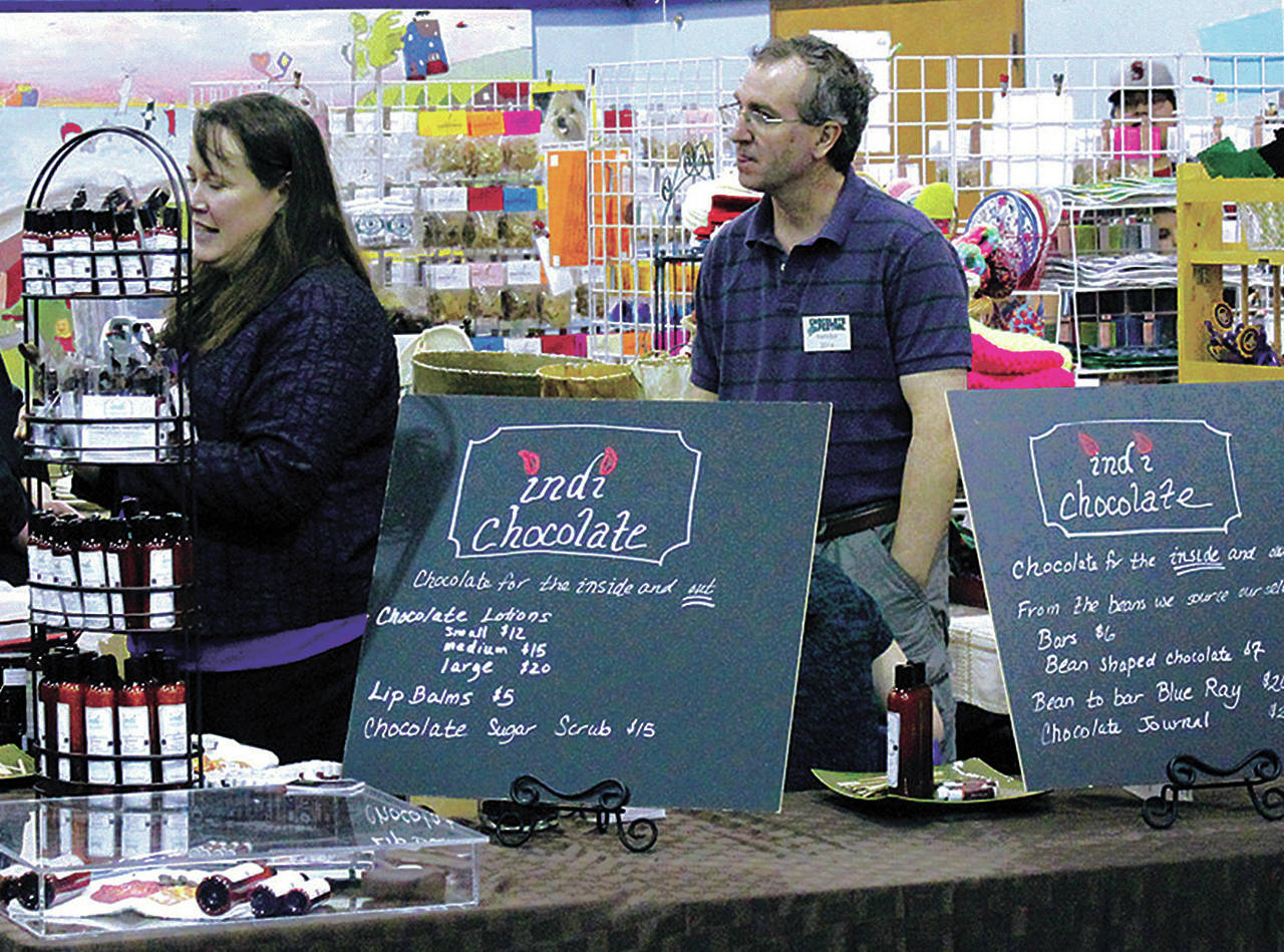 File photo                                Indi Chocolate, a Seattle-based provider of chocolate-based creations from foods to facial scrubs, will be on hand again for this year’s festival.