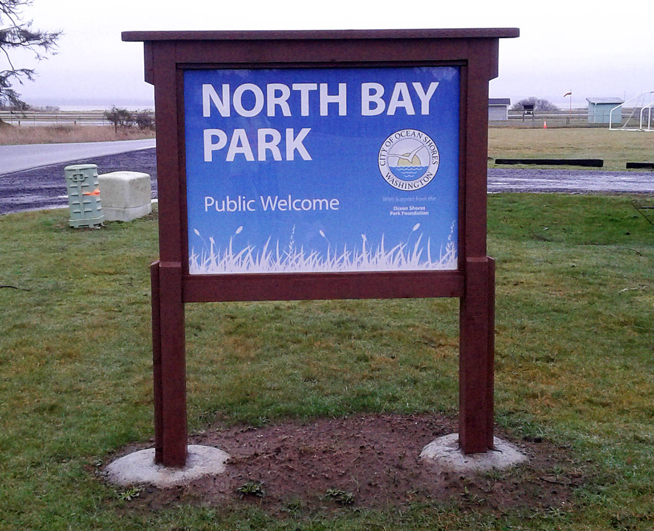 New parks sign prototype now up at North Bay