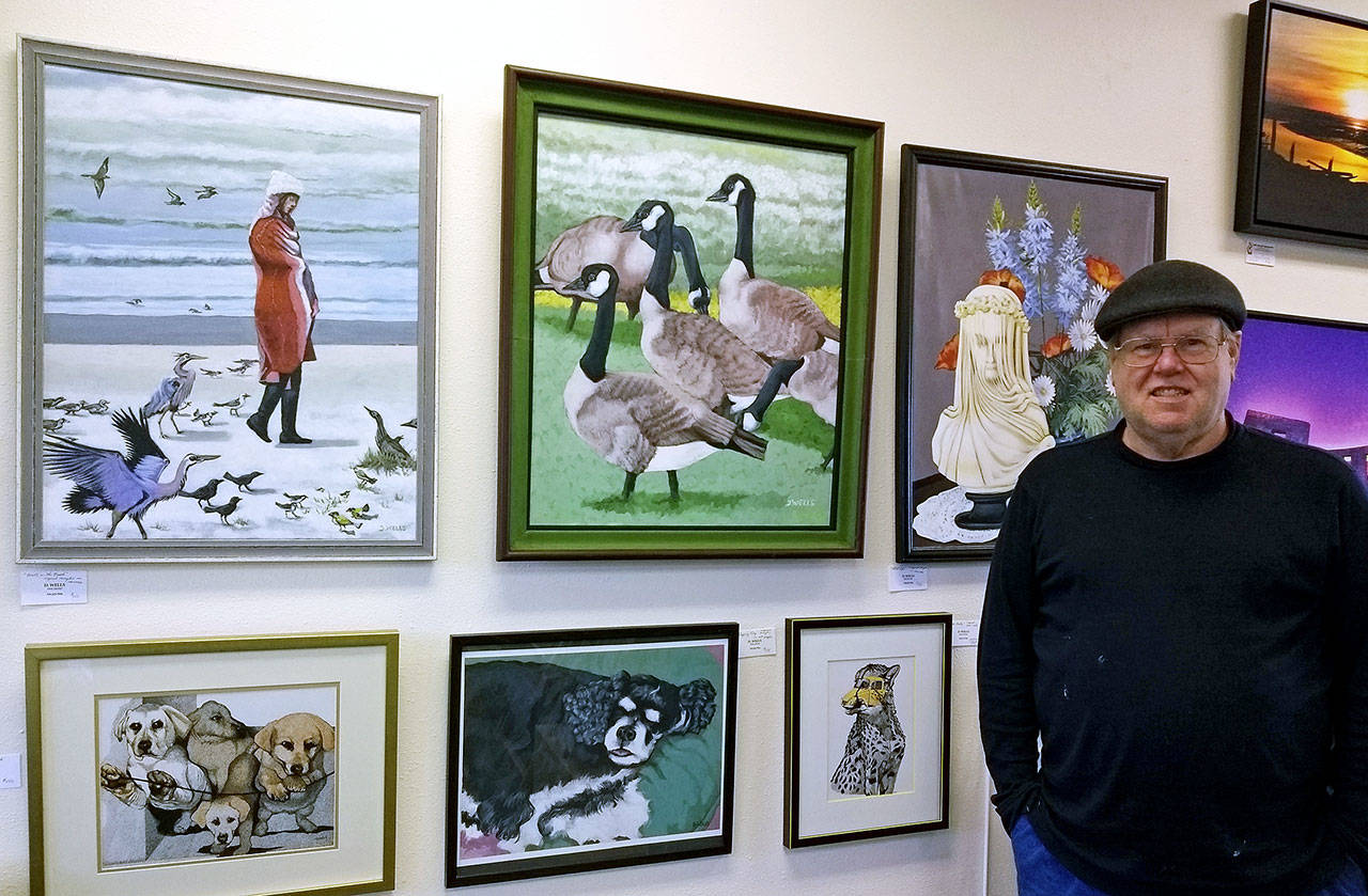 Don Wells is a new featured artist at the North Beach Artists Guild
