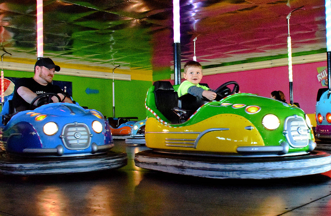 Scott D. Johnston photo The new bumper cars at Playtime Family Fun were brought in to start the summer by owner Mike Doolittle at a cost estimated to be more than $100,000.