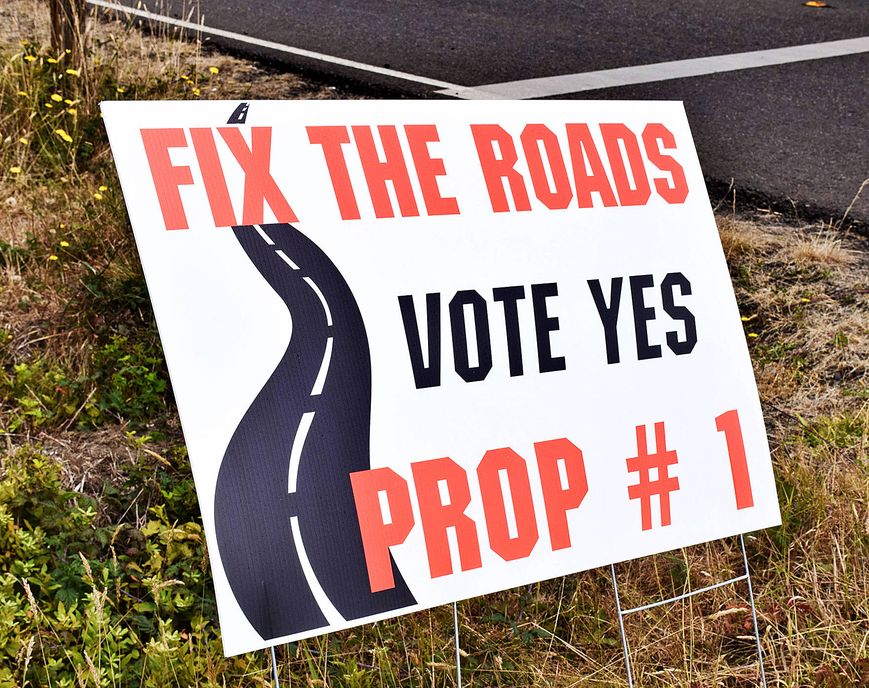 Prop 1 sales tax for roads maintains margin of victory