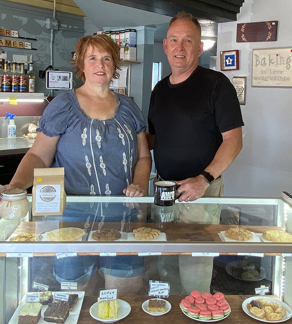 Judy and Gary Mawhorter welcome you to the All Wrapped Up café and bakery in Montesano.