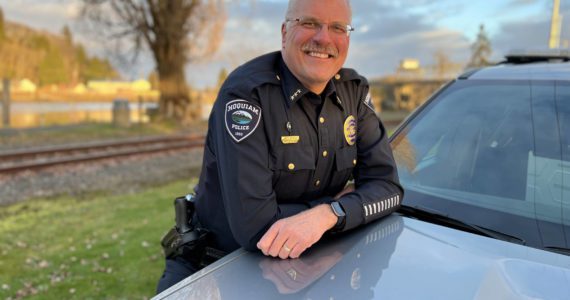 Hoquiam Chief of Police Jeff Myers will end his long tenure in law enforcement service when he steps down this coming July. Photo courtesy of Jeff Myers